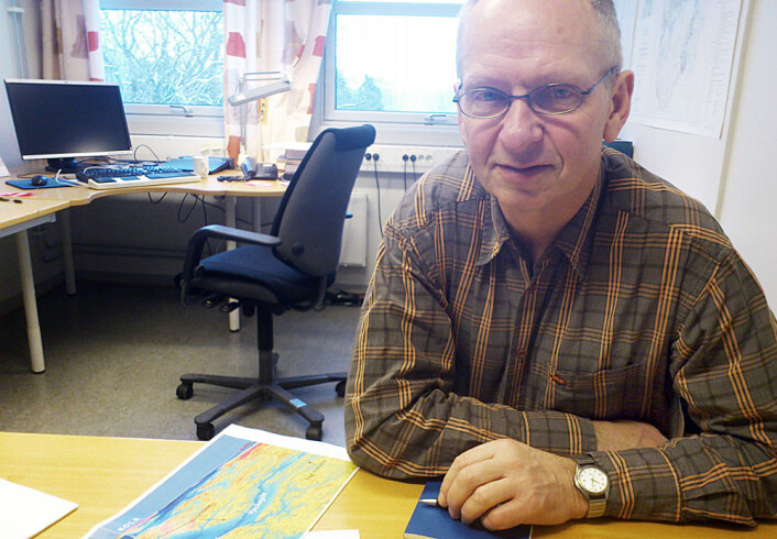 Seniorforsker Eiliv Larsen på NGU i Trondheim. (Foto: Andreas R. Graven) Seniorforsker Eiliv Larsen på NGU i Trondheim. (Foto: Andreas R. Graven)