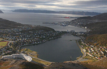 Storvatn, Hammerfest. (Foto: Guttorm Christensen) Storvatn, Hammerfest. (Foto: Guttorm Christensen)