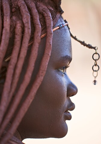 Kvinne fra Himba-samfunnet i Namibia. Kvinne fra Himba-samfunnet i Namibia.