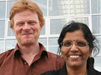 Roy A. Dalmo, Universitetet i Tromsø, og Indrani Karunasagar, College of Fisheries Research. (Foto: Torkil Marsdal Hanssen) Roy A. Dalmo, Universitetet i Tromsø, og Indrani Karunasagar, College of Fisheries Research. (Foto: Torkil Marsdal Hanssen)