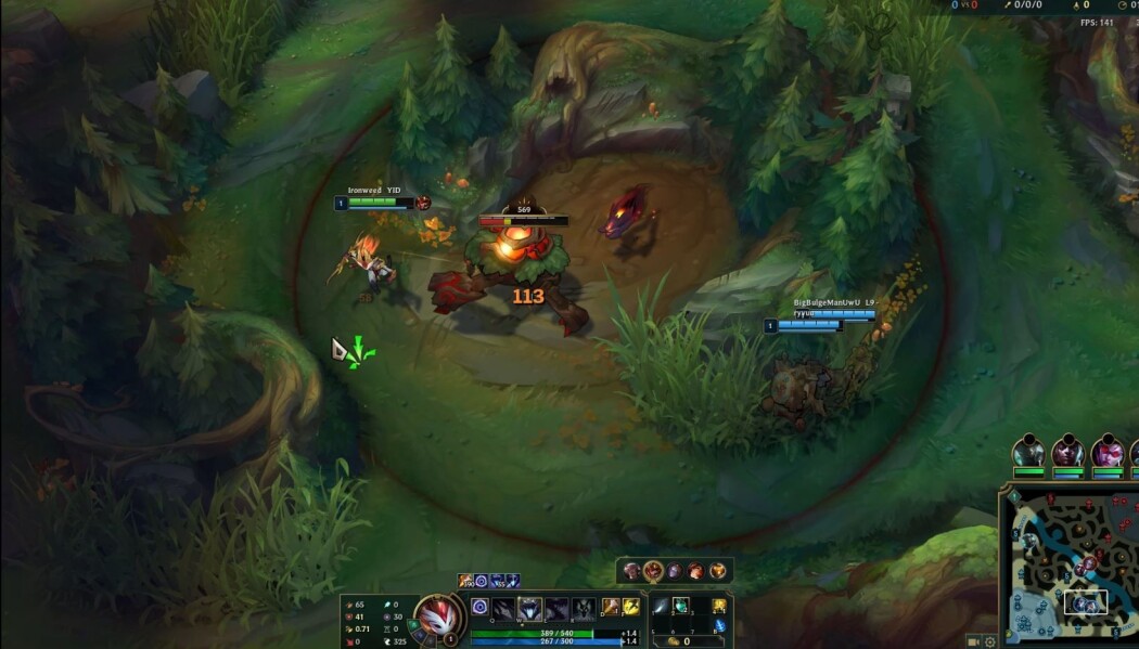 Hvis du trener før et game League of Legends, spiller du bedre. Hvis du trener før et game League of Legends, spiller du bedre.