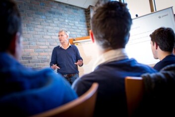– Folk som har klart å kombinere toppidrett og høgare utdanning har eigenskapar som ikkje alle andre har, seier Bård Benum leiar styringsgruppa i Team NTNU. (Foto: Ole Morten Melgård) – Folk som har klart å kombinere toppidrett og høgare utdanning har eigenskapar som ikkje alle andre har, seier Bård Benum leiar styringsgruppa i Team NTNU. (Foto: Ole Morten Melgård)