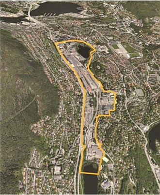Mindemyren i Bergen strekker seg fra Fjøsangerveien i vest, Fabrikkgaten i nord, Leaparken i øst og Kristianborgvannet i sør. Mindemyren i Bergen strekker seg fra Fjøsangerveien i vest, Fabrikkgaten i nord, Leaparken i øst og Kristianborgvannet i sør.