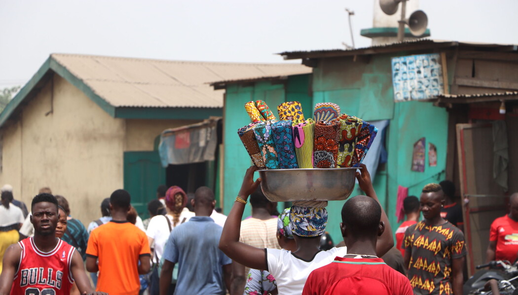 Gatelivet i Old Fadama, en uformell bosetting i hovedstaden Accra. Gatelivet i Old Fadama, en uformell bosetting i hovedstaden Accra.