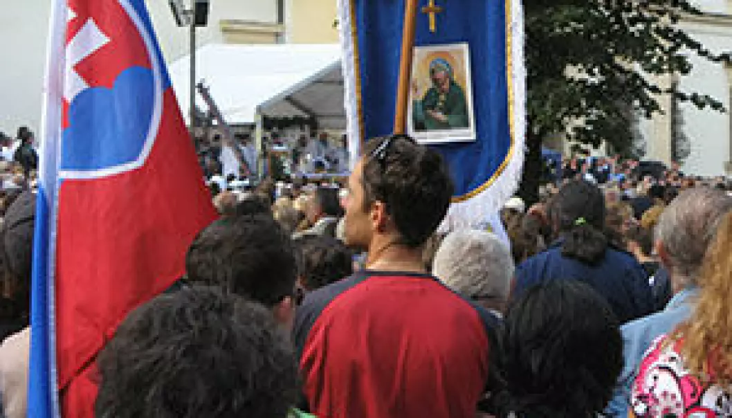Pilegrimsferd for Maria og Slovakia