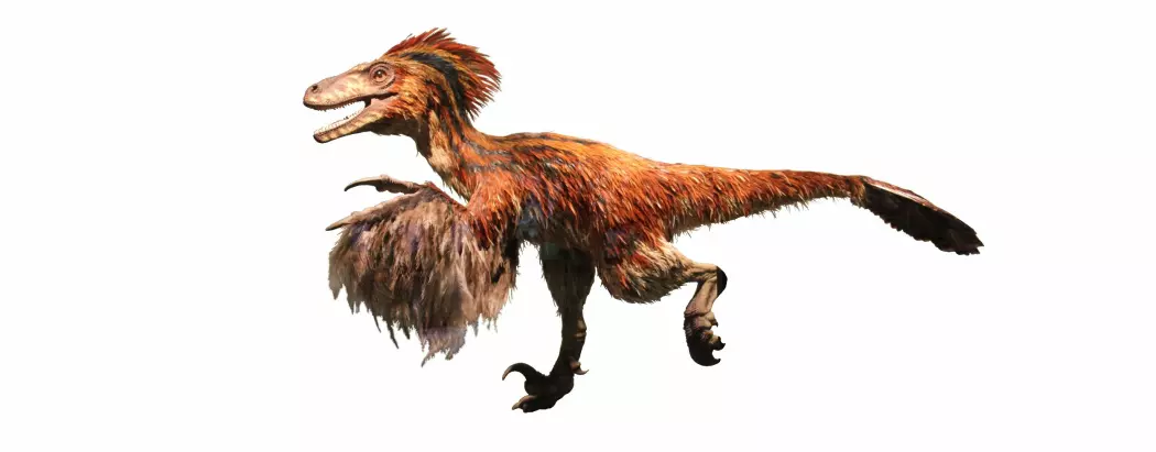 Slik tror man at den samme dinosauren egentlig så ut.