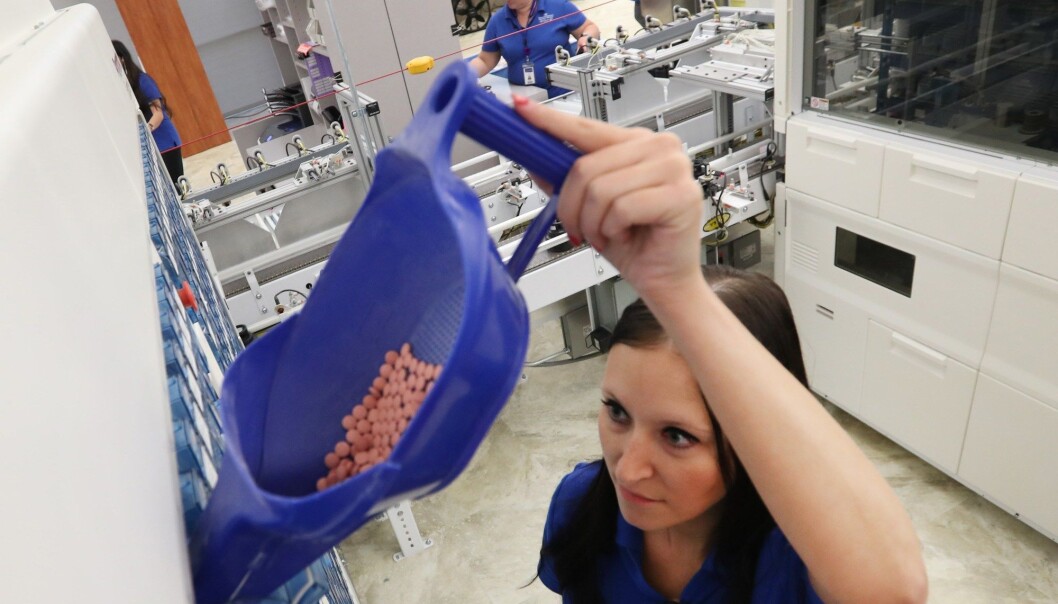 Bildet er fra apoteket ved Intermountain Healthcare i Midvale, Utah i USA. Sammen med andre sykehus startet de i 2018 et nytt legemiddelfirma, Civita Rx, som lager generiske legemidler til amerikanske sykehus. Målet er å redusere kostnader og unngå legemiddelmangel. Civita Rx skal ikke ta ut profitt. Bildet er fra apoteket ved Intermountain Healthcare i Midvale, Utah i USA. Sammen med andre sykehus startet de i 2018 et nytt legemiddelfirma, Civita Rx, som lager generiske legemidler til amerikanske sykehus. Målet er å redusere kostnader og unngå legemiddelmangel. Civita Rx skal ikke ta ut profitt.