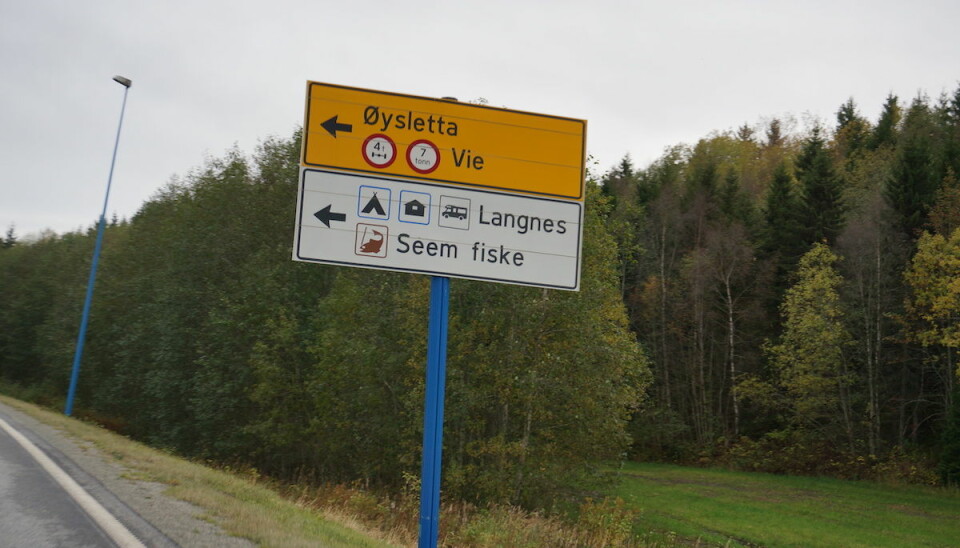 Sem — or here, Seem — near Grong, about 200 km north of Trondheim.