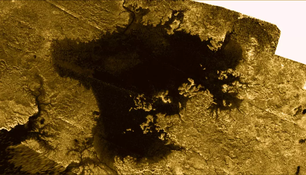 Mystisk flekk dukket opp - og forsvant - på Titan