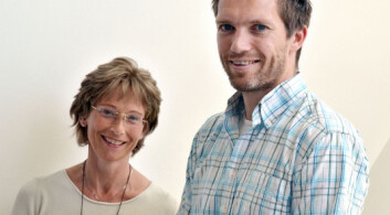 Karin Cecilie Lødrup Carlsen og Håvard Ove Skjerven. (Foto: Ram Gupta, Oslo universitetssykehus) Karin Cecilie Lødrup Carlsen og Håvard Ove Skjerven. (Foto: Ram Gupta, Oslo universitetssykehus)