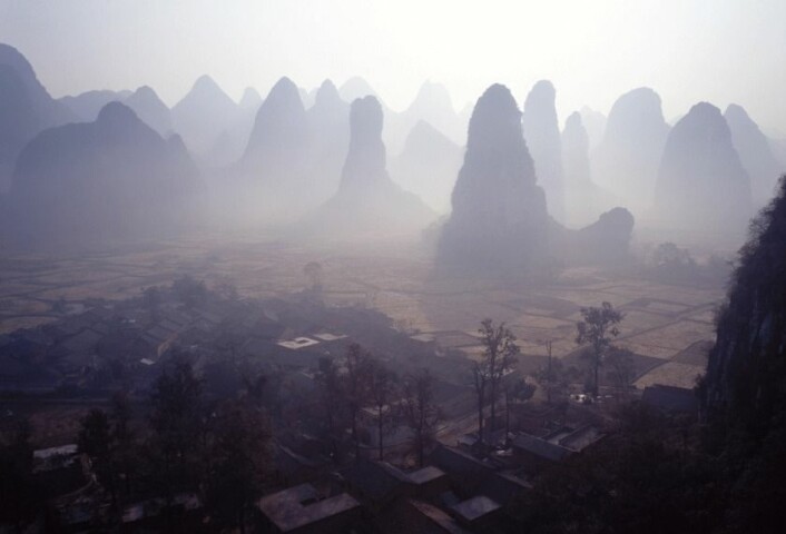 Edderkoppene er funnet i karst-landskapet i sør-Kina. (Foto: iStockphoto)