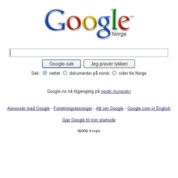 (Skjermdump fra Google) (Skjermdump fra Google)