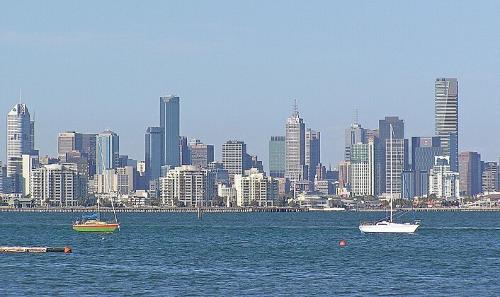 Melbourne havn, som ligger i delstaten Victoria, Australias nest mest befolkede delstat. (Foto: Donaldytong/Wikimedia Commons) Melbourne havn, som ligger i delstaten Victoria, Australias nest mest befolkede delstat. (Foto: Donaldytong/Wikimedia Commons)