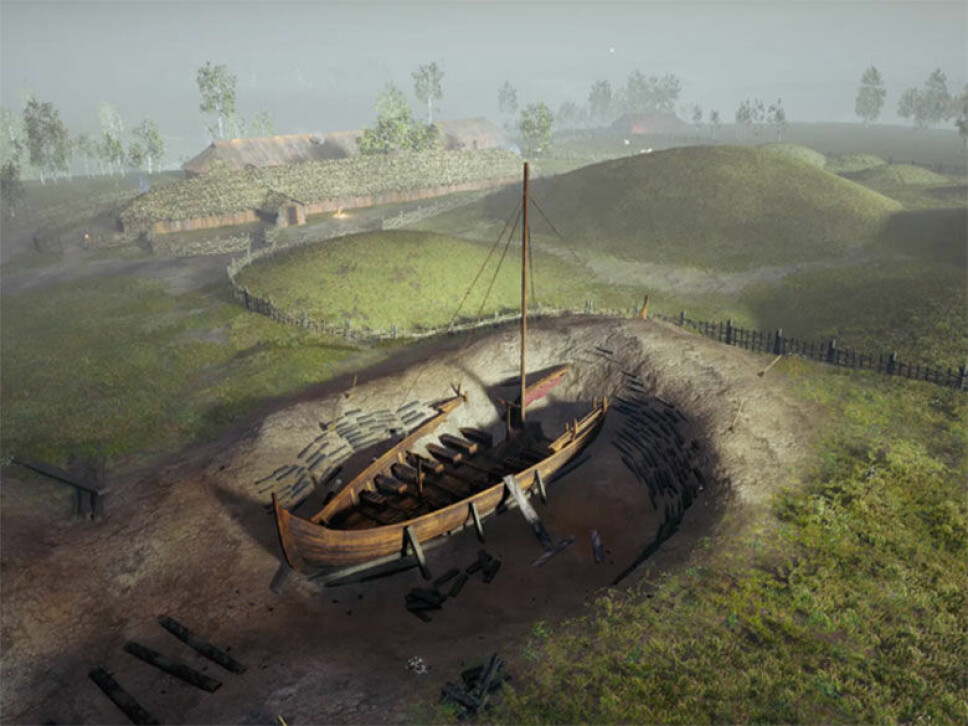 In 2019, archaeologists started excavating the ship. It had been 115 years since the last time a similar excavation had taken place. Only small areas were opened for excavation. Most of the ship grave still lies buried and unexplored.