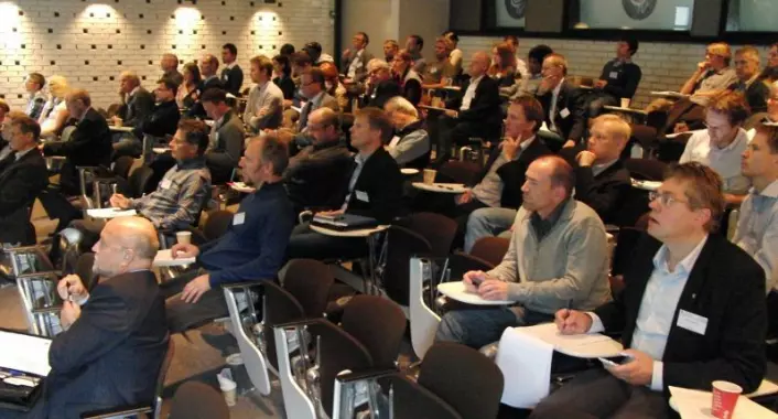 Deltakere på konferansen GeoEnergi2011. (Foto: Arnfinn Christensen)