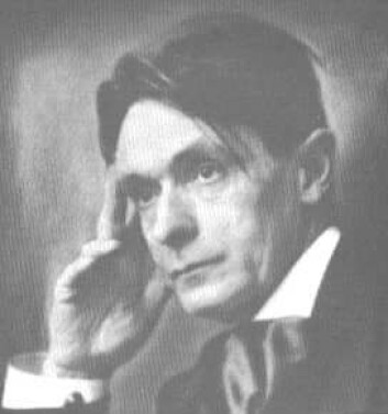 "Rudolf Steiner, antroposofiens grunnlegger." "Rudolf Steiner, antroposofiens grunnlegger."