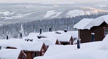 Mindre snø på norske tak