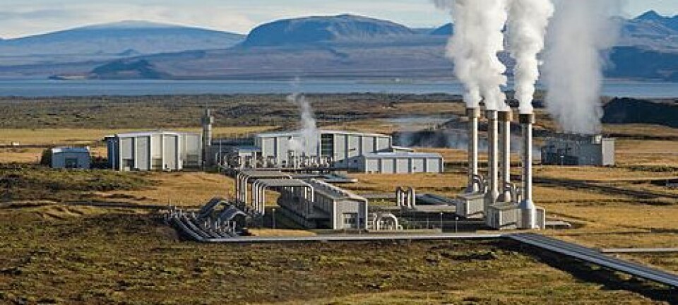 Nesjavellir geotermiske kraftverk i Þingvellir, Island Gretar Ívarsson
