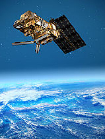 "De europeiske værsatellittene i MetOp-serien vil gi informasjon om skydekke, sjøtemperatur og isdekke i mange år framover. (Ill: ESA)" "De europeiske værsatellittene i MetOp-serien vil gi informasjon om skydekke, sjøtemperatur og isdekke i mange år framover. (Ill: ESA)"