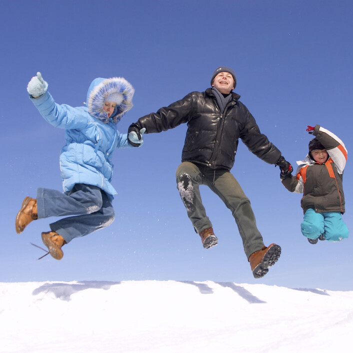 En vinterferie slik som mange ønsker seg, men færre får til. (Illustrasjonsfoto: Colourbox) En vinterferie slik som mange ønsker seg, men færre får til. (Illustrasjonsfoto: Colourbox)