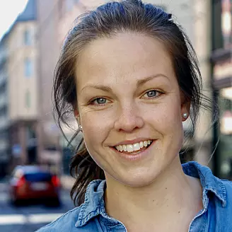 Emilie Bratt Jakhelln ved Senter for idrettsskadeforskning.