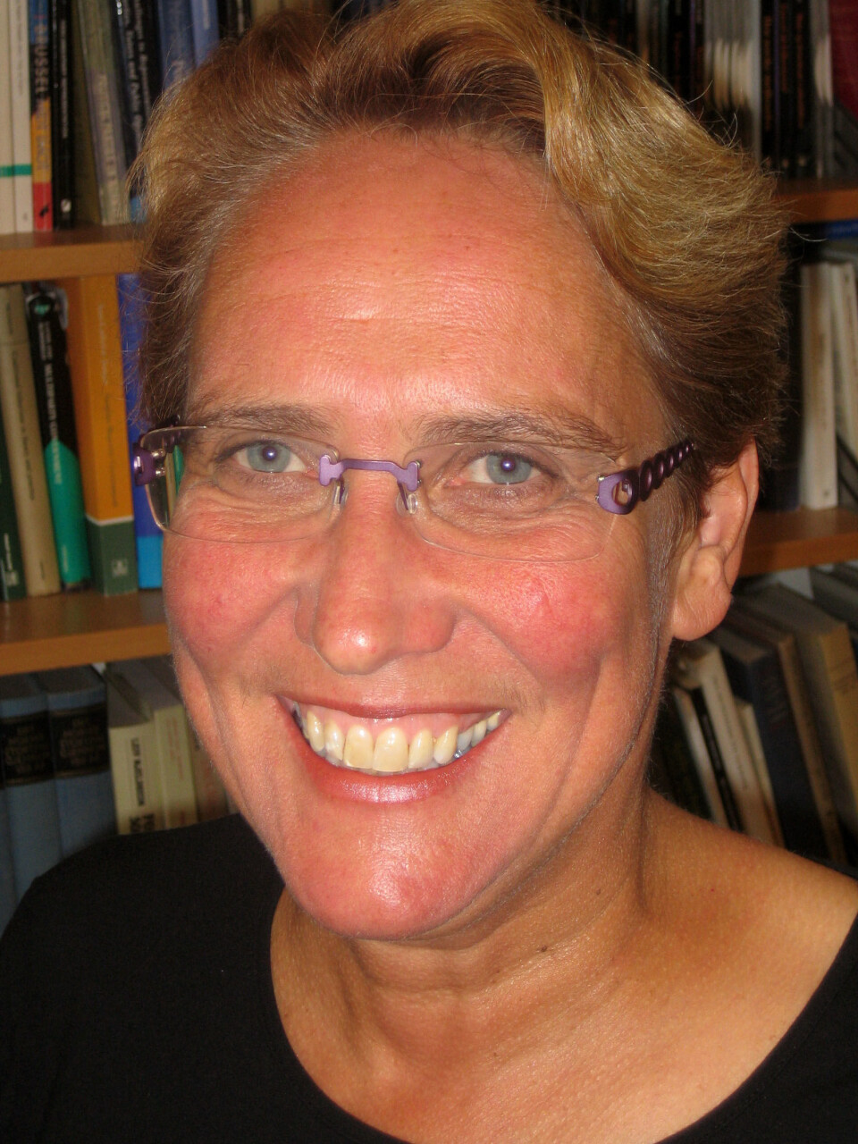 'Hanne-Marthe Narud har analysert kvinners stemmegivning i valget i 2005 for Valgforskningsprogrammet. (Foto: Kristin Engh Førde)'