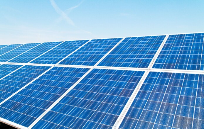 Plantenes klorofyll utnytter mellom en og to prosent av energien i sollyset. Kommersielle, menneskapte solceller er mye mer effektive, men det skal innrømmes at de ikke er like driftssikre. Plantenes klorofyll utnytter mellom en og to prosent av energien i sollyset. Kommersielle, menneskapte solceller er mye mer effektive, men det skal innrømmes at de ikke er like driftssikre.