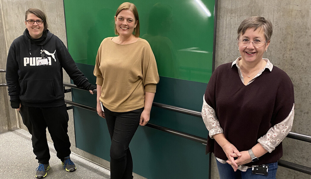 Forskere ved RKBU Nord er i gang med å utvide spørreundersøkelsen til å omfatte flere unge. Fra venstre: Postdoktor Sabine Kaiser, førsteamanuensis Henriette Kyrrestad og professor Monica Martinussen. Forskere ved RKBU Nord er i gang med å utvide spørreundersøkelsen til å omfatte flere unge. Fra venstre: Postdoktor Sabine Kaiser, førsteamanuensis Henriette Kyrrestad og professor Monica Martinussen.