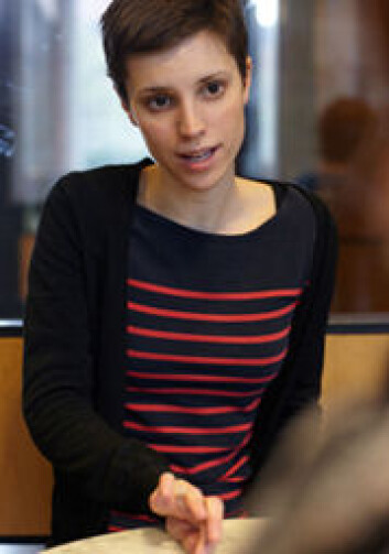 Stipendiat Ines Bartolo. (Foto: Annica Thomsson) Stipendiat Ines Bartolo. (Foto: Annica Thomsson)