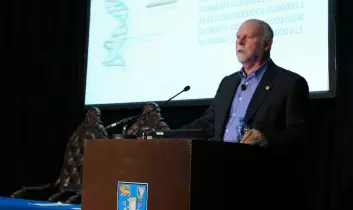 Craig Venter holdt en oppdatert versjon av Erwin Schrödingers foredrag "What is Life?" i Dublin under forskningskonferansen ESOF2012. Hans hovedbudskap: Fremtiden er digital. (Foto: Maxwell's Dublin/ESOF2012)