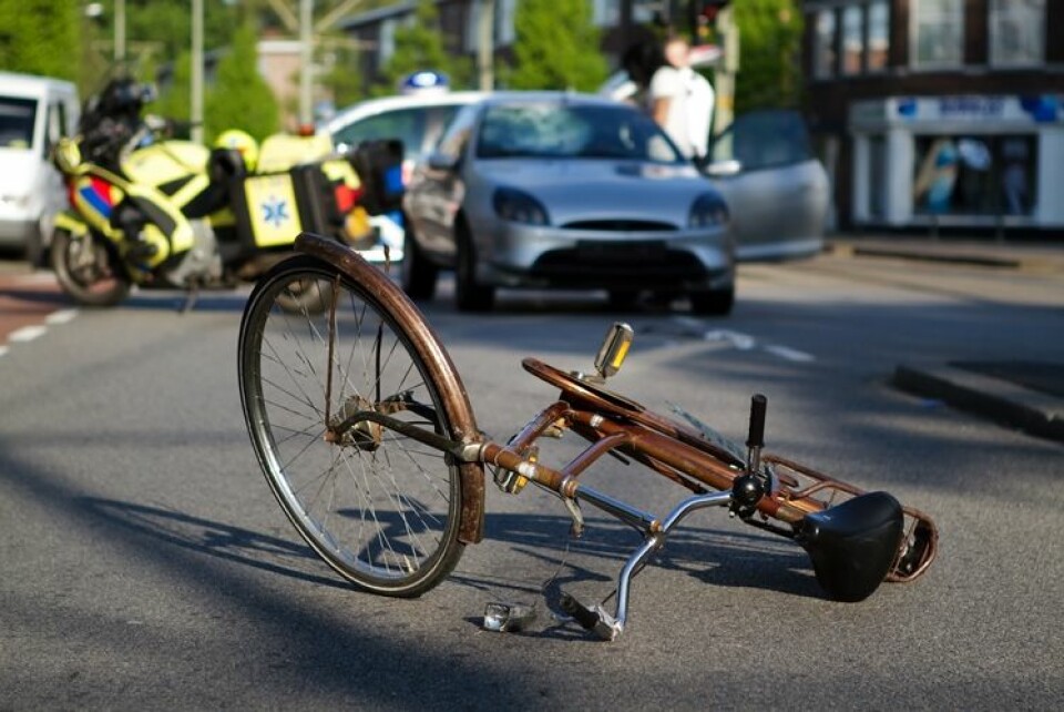 Sårbare trafikanter har høyere ulykkesrisiko enn bilister. Men kan det stemme at flere syklister på veiene faktisk fører til færre ulykker? (Foto: Shutterstock)