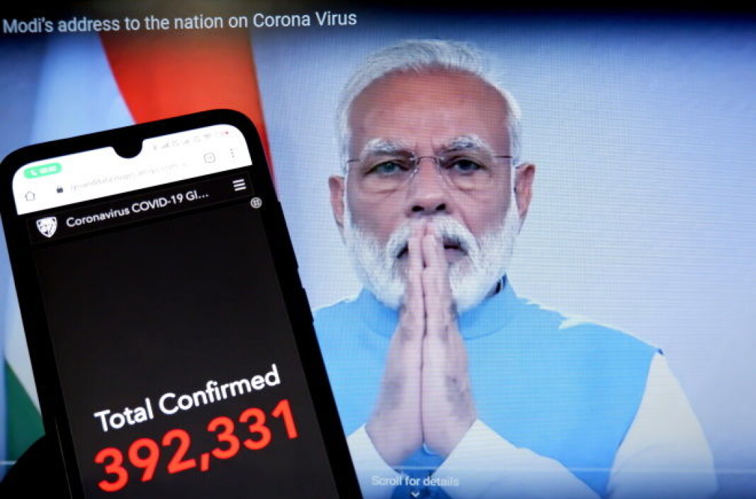 Lockdown in India 24 March. Prime Minister Narenda Modi taking in the number of deaths and further tightening anti-coronavirus measures. Lockdown in India 24 March. Prime Minister Narenda Modi taking in the number of deaths and further tightening anti-coronavirus measures.
