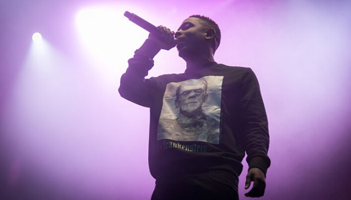 Rapper Kendrick Lamar, here at Øyafestivalen in 2013. Rapper Kendrick Lamar, here at Øyafestivalen in 2013.