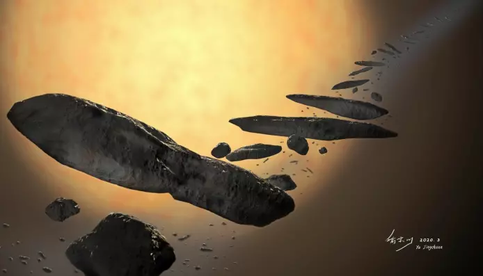 Vet vi hva 'Oumuamua er for noe nå?
