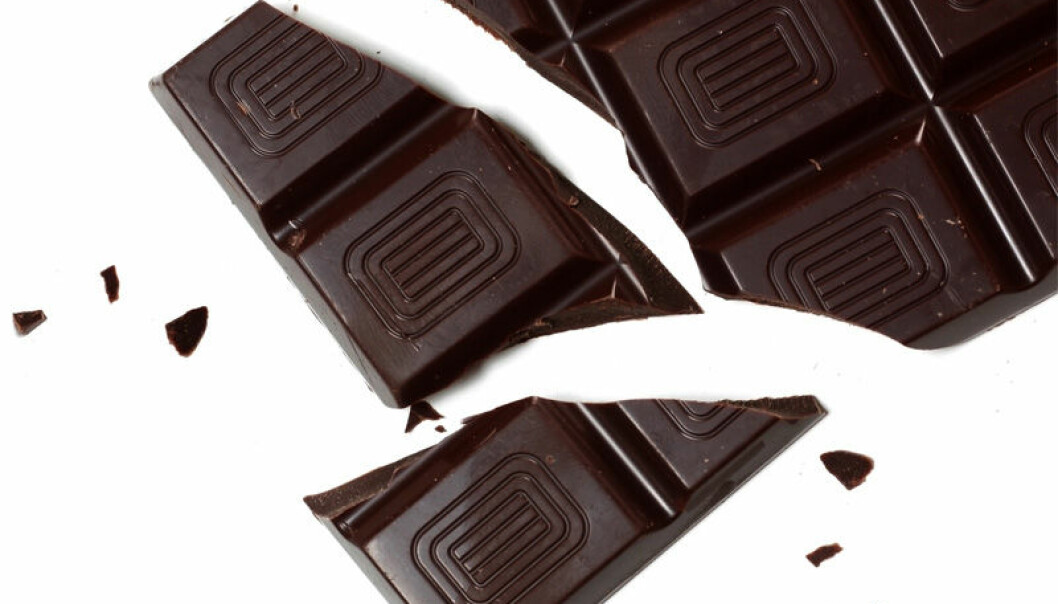 Meir antioksidantar i mørk sjokolade