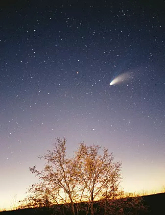 Kometer har en hale av gass og støv som er synlig. Det hadde ikke 'Oumuamua.