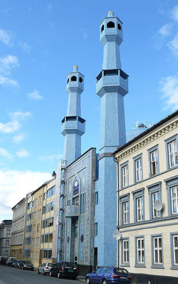 World Islamic Mission moské i Oslo. (Foto: <a href="http://no.wikipedia.org/wiki/Fil:World_Islamic_Mission_1.jpg">C. Hill/Wikimedia Commons</a>) World Islamic Mission moské i Oslo. (Foto: <a href="http://no.wikipedia.org/wiki/Fil:World_Islamic_Mission_1.jpg">C. Hill/Wikimedia Commons</a>)