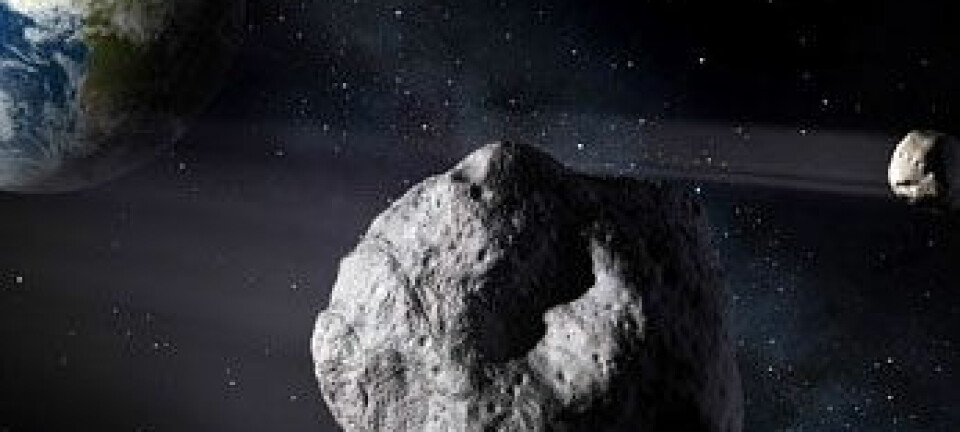 E-seil egner seg godt til å 'hoppe' fra asteroide til asteroide, fordi seilene kan styres. De kan også brukes til å avbøye asteroider slik at de ikke kolliderer med jorda. ESA- P. Carill