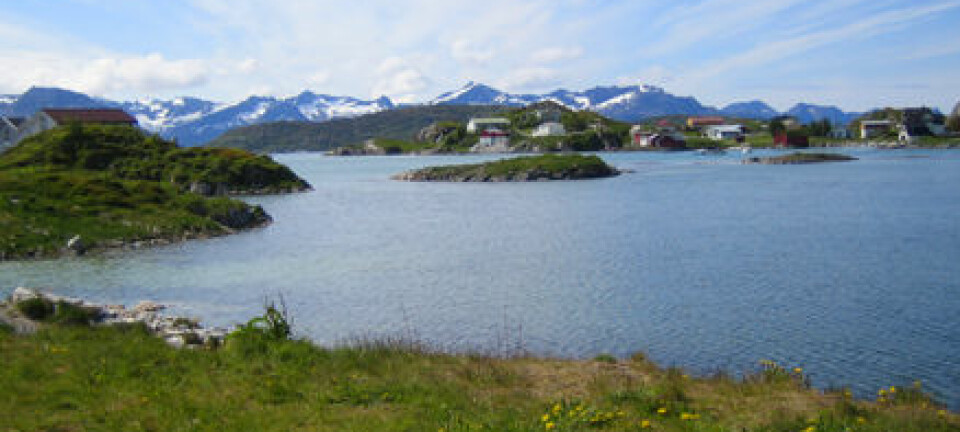 "Sommarøy i Troms."