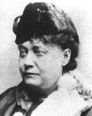 "Madame Blavatsky - fargerik okkultist." "Madame Blavatsky - fargerik okkultist."