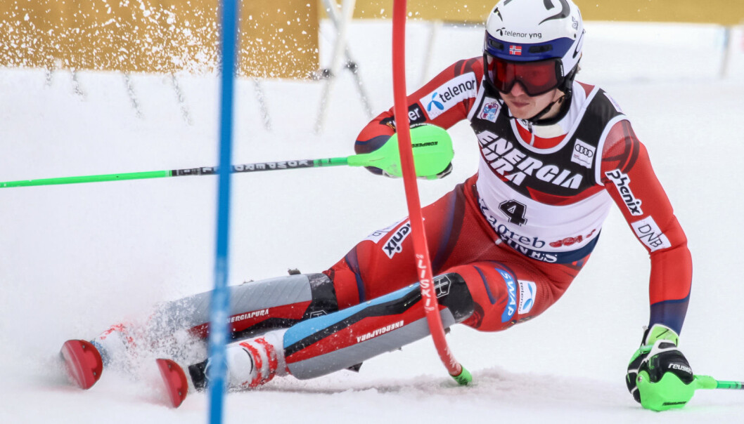 Bare å terpe svingteknikk er ikke nok om man skal bli virkelig god. Henrik Kristoffersen kjører verdenscuprenn i Zagreb, 2018. Bare å terpe svingteknikk er ikke nok om man skal bli virkelig god. Henrik Kristoffersen kjører verdenscuprenn i Zagreb, 2018.