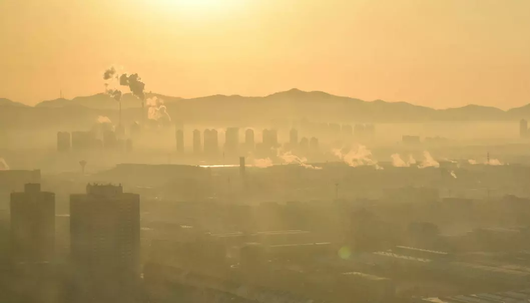 Reduksjonen i luftforurensning har spart mange liv i Kina, ett av verdens mest forurensede land. Her fra byen Yantai.