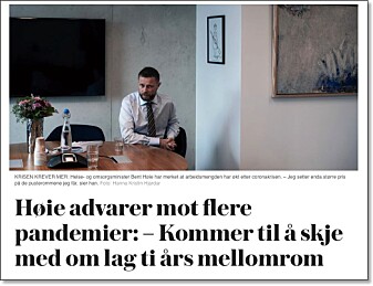 Nå i 2020 er det 11 år siden sist en pandemi rammet verden. Altså ganske riktig om lag ti år siden. Nå i 2020 er det 11 år siden sist en pandemi rammet verden. Altså ganske riktig om lag ti år siden.