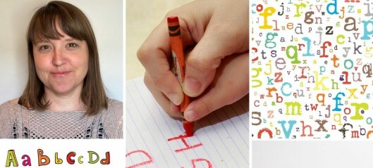 Hvordan lærer barn å skrive bokstaver?