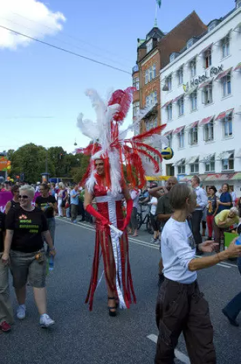 Anne Marie Berg undersøkte blant annet Copenhagen Pride Parade og mener den er med på å profilere København som en åpen og tolerant by. (Foto: Colourbox)