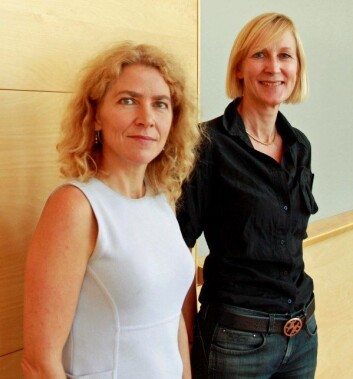Jorunn Økland og Aud V. Tønnessen. (Foto: Ingrid Wreden Kåss) Jorunn Økland og Aud V. Tønnessen. (Foto: Ingrid Wreden Kåss)