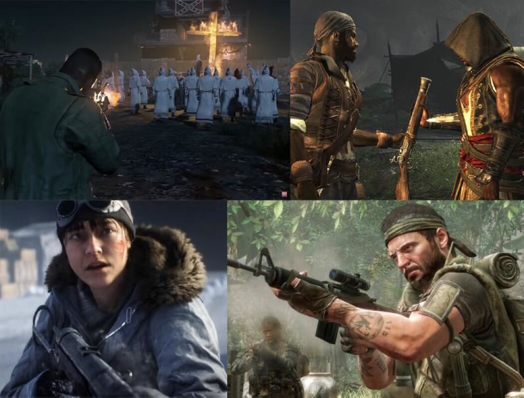 Emil L. Hammar har undersøkt 208 dataspill som handler om en historisk epoke, blant annet spill i seriene Mafia, Assassin's Creed, Battlefield og Call of Duty. Emil L. Hammar har undersøkt 208 dataspill som handler om en historisk epoke, blant annet spill i seriene Mafia, Assassin's Creed, Battlefield og Call of Duty.