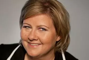 Best i partilederklassen: Høyreleder Erna Solberg. (Foto: Høyre)