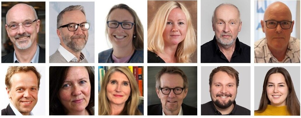 Øverst fra venstre: styreleder Jan-Børge Tjäder, Helge Markusson fra Framsenteret, Sigrun Høgetveit Berg fra UiT Norges arktiske universitet, Gry Alfredsen fra NIBIO, Bård Amundsen fra forskning.no og Frank Roar Byenstuen fra Sykehuset Innlandet. Nedre rekke fra venstre: Thomas Evensen fra Norges forskningsråd, Nina Tveter fra NTNU, Kristel Marie Jæger Skorge fra Universitetet i Oslo, Bård Borch Michalsen fra UiT Norges arktiske universitet, Eivind Lauritsen fra forskning.no og Marte Dæhlen fra forskning.no. Øverst fra venstre: styreleder Jan-Børge Tjäder, Helge Markusson fra Framsenteret, Sigrun Høgetveit Berg fra UiT Norges arktiske universitet, Gry Alfredsen fra NIBIO, Bård Amundsen fra forskning.no og Frank Roar Byenstuen fra Sykehuset Innlandet. Nedre rekke fra venstre: Thomas Evensen fra Norges forskningsråd, Nina Tveter fra NTNU, Kristel Marie Jæger Skorge fra Universitetet i Oslo, Bård Borch Michalsen fra UiT Norges arktiske universitet, Eivind Lauritsen fra forskning.no og Marte Dæhlen fra forskning.no.