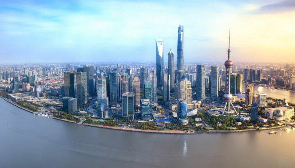Shanghai i Kina er trolig verdens største by.